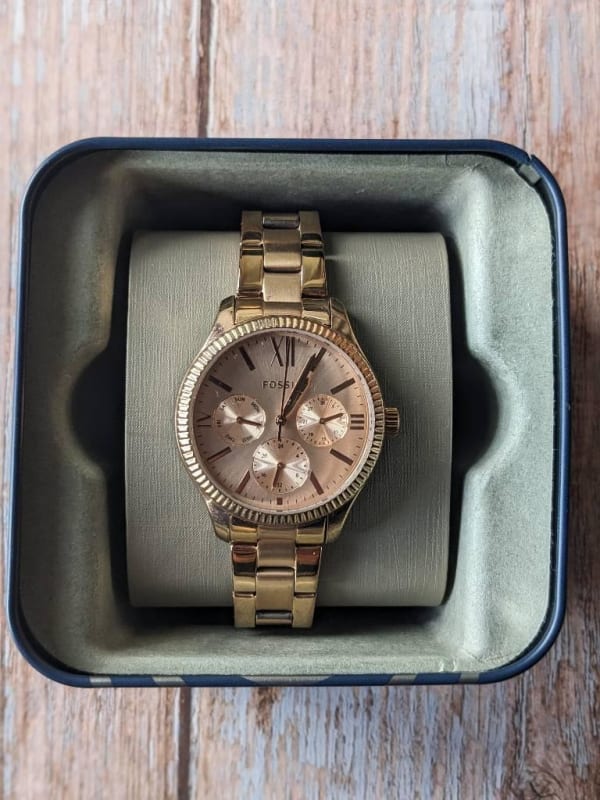 Reloj fossil dama rosa outlet