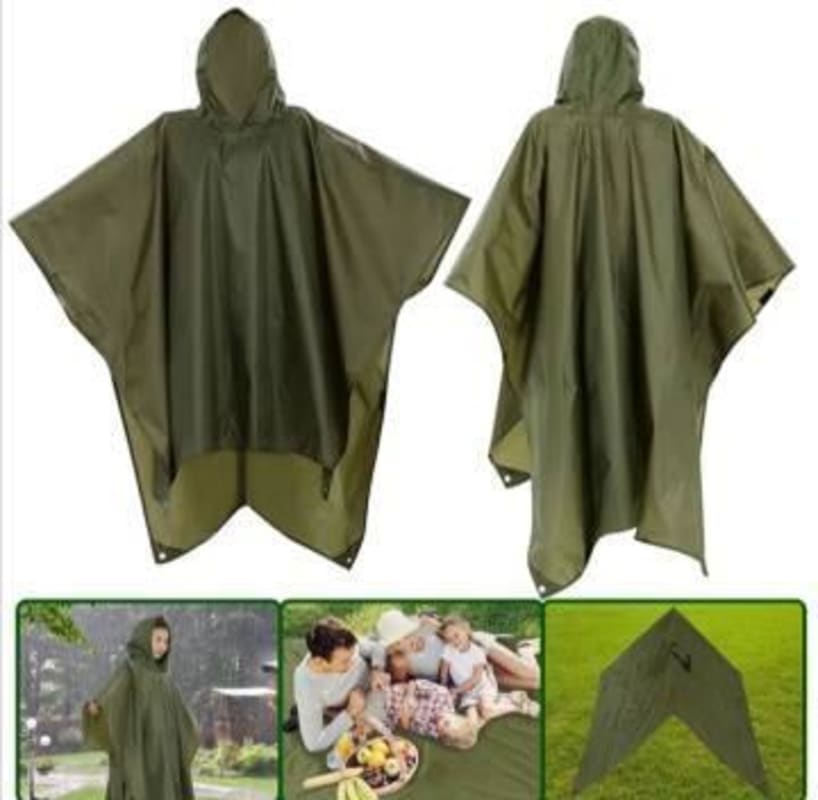 Clothing | Capote para lluvia color verde olivo. Entrega inmediata - Panama