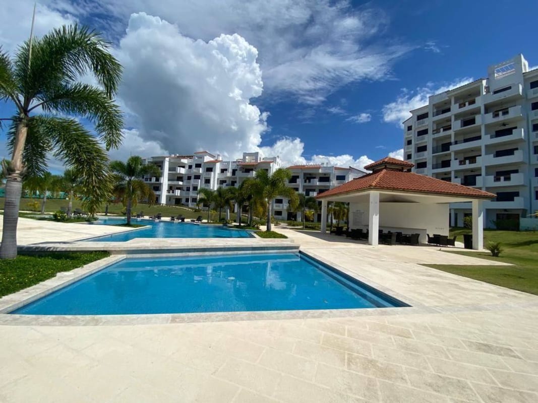 Hermoso apartamento de playa 3 recamara