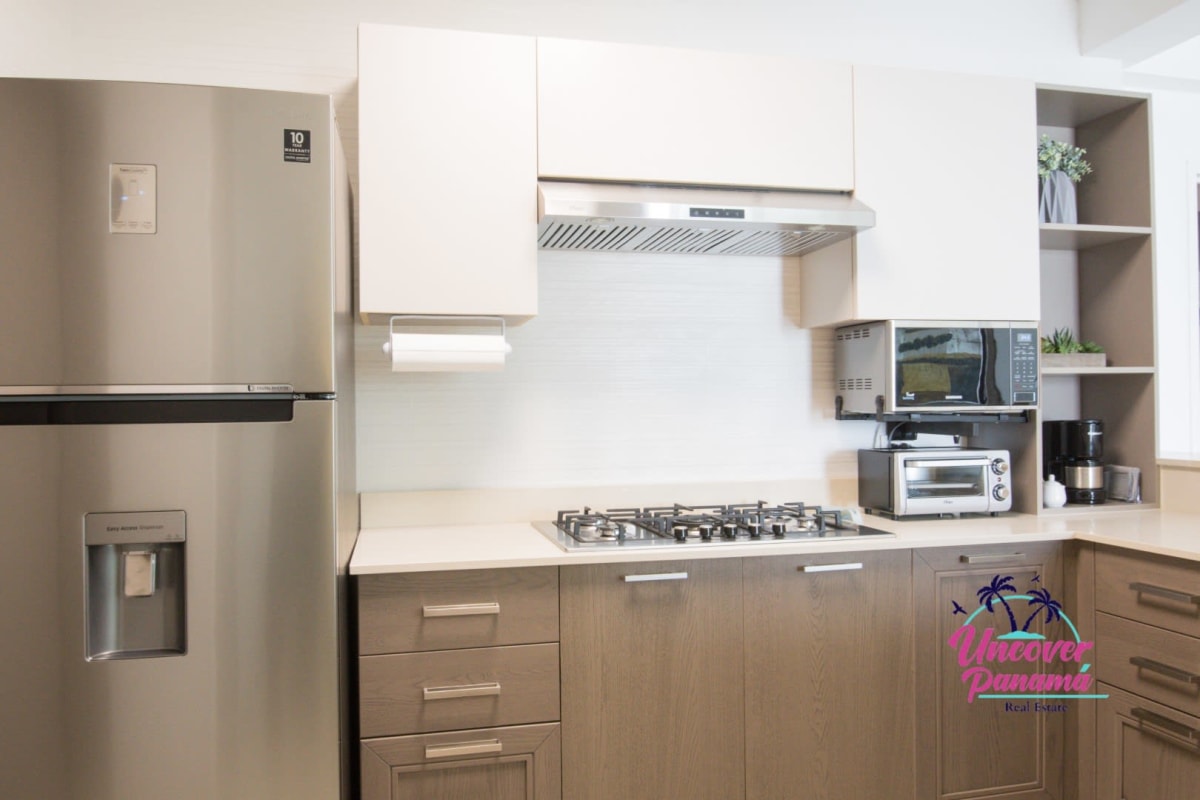 For rent two-bedroom beachfront apartment in Lighthouse, Playa Blanca.