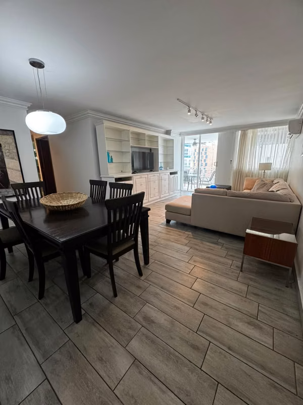 ALQUILER DE APARTAMENTO AMOBLADO EN OBARRIO