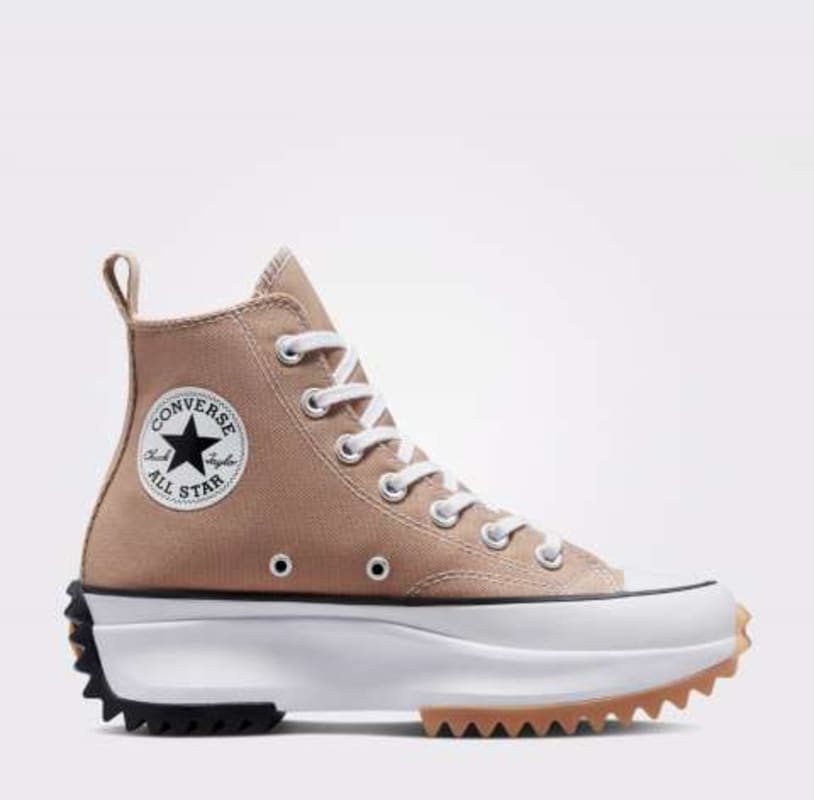 Converse bota alta discount plataforma