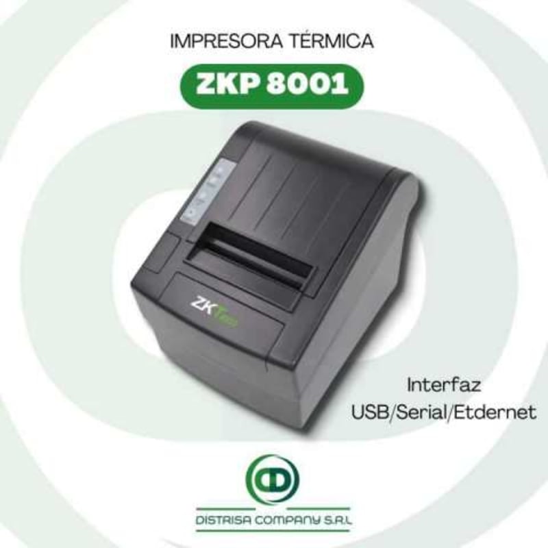 ZKP8001 Impresora térmica