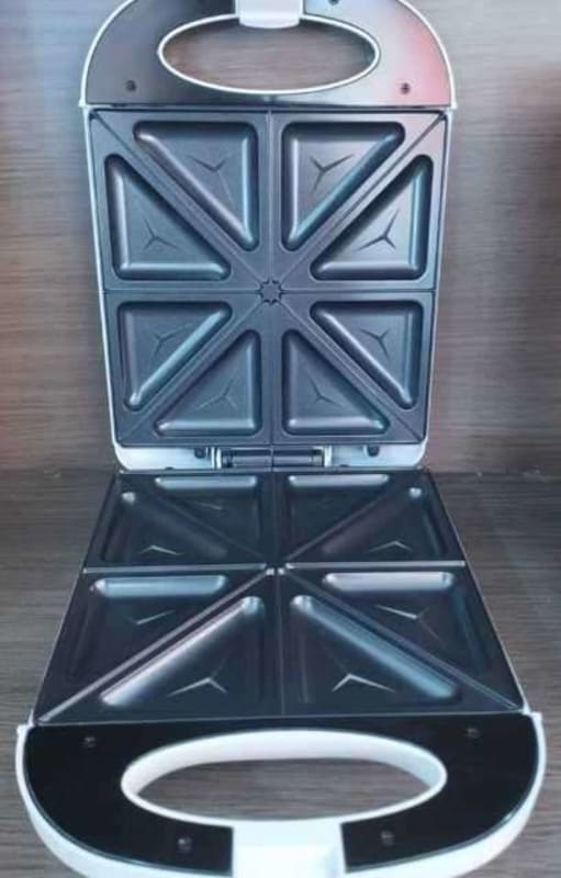 Sandwichera para hot sale 4 panes