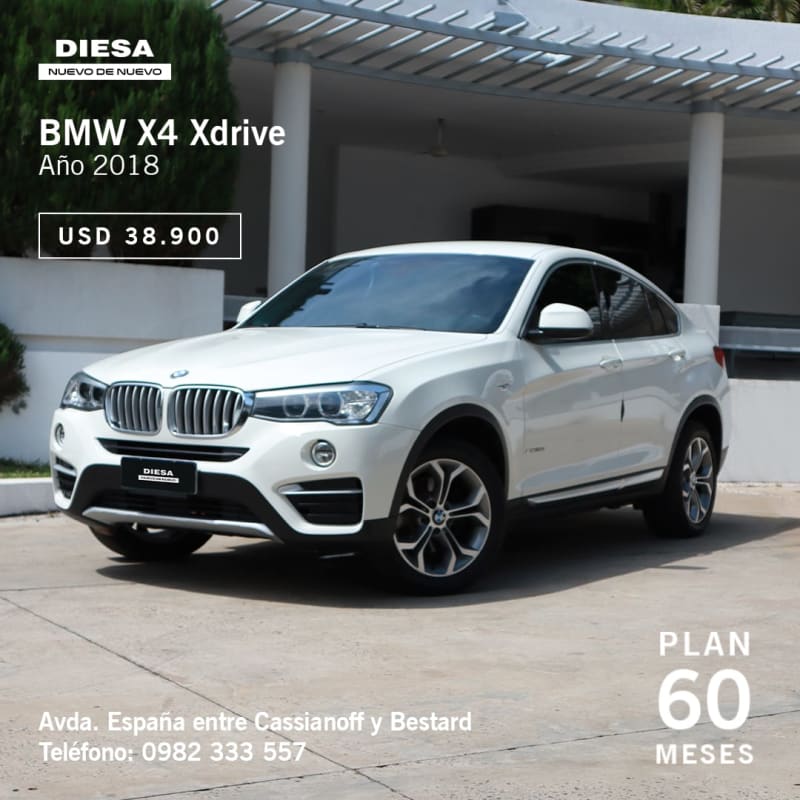 BMW X4 20D Xdrive 2018