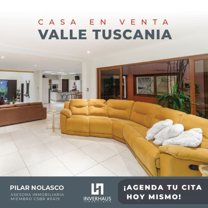 En venta casa en Residencial Tuscania carretera a La Libertad