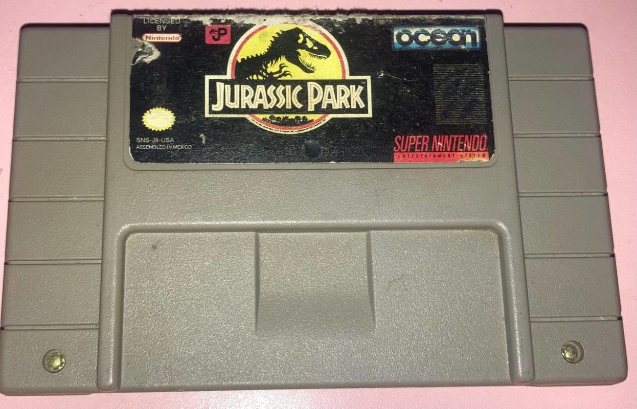 Jurassic Park for Super Nintendo El Salvador