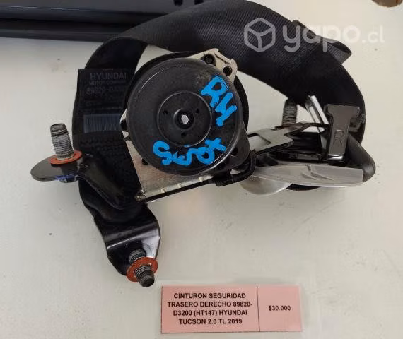 Cinturon seguridad tras der (HT147) Hyundai Tucson