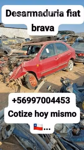 Puerta trasera derecha Fiat brava desarmaduría