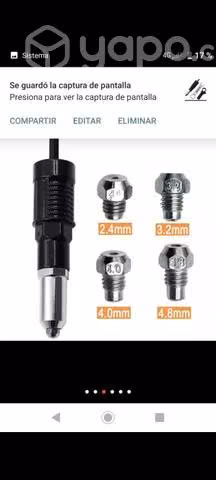 Adaptador de ramachadora para taladro - Imagen 5