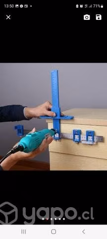 Perforadora multifuncion, para mueble