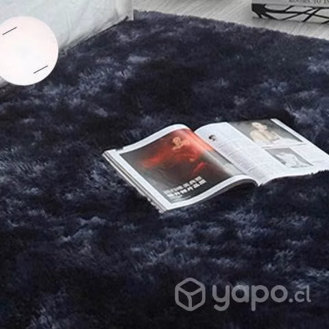 Alfombra Grande De 120 Cm X 160 Cm De Felpa Peluda