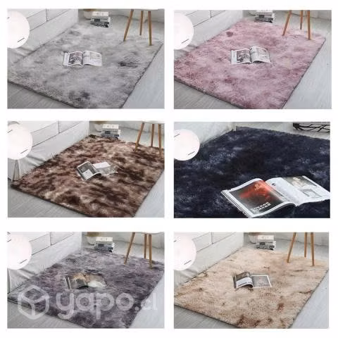 Alfombra Grande De 120 Cm X 160 Cm De Felpa Peluda