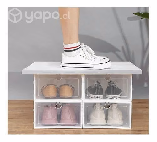 Organizador De Zapato Transparente (10 Unidades) B