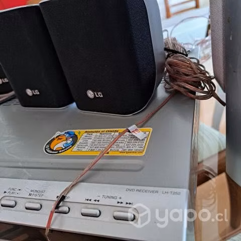 Reproductor DVD hometheater LG 5.1 excelente estad