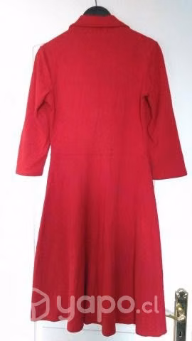Vestido Give rojo moda, talla S, 40-42 - Imagen 2