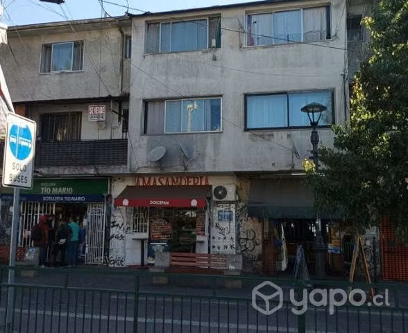 Departamento 2do piso a pasos metro La cisterna