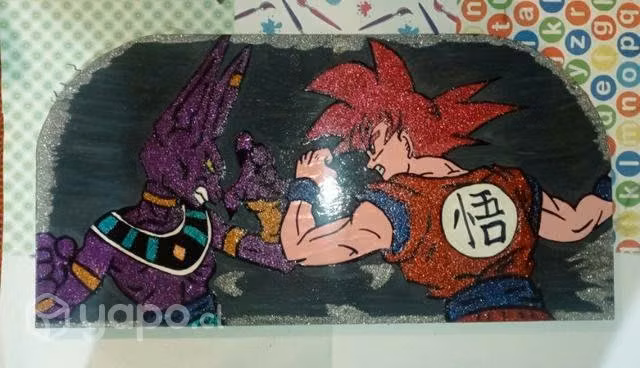 Cuadro de Goku vs bills