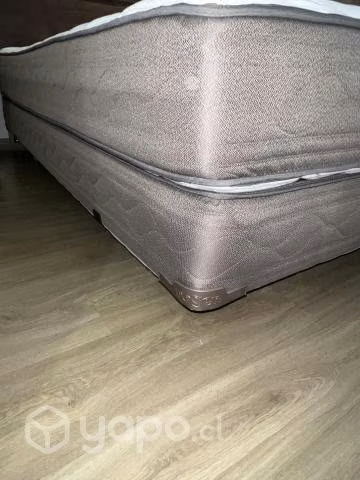 Cama 2 plaza Rosen + respaldo + 2 veladores - Imagen 2