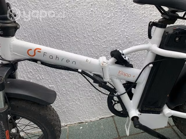 Bicicleta Electrica Fahren klapp + 500 Aro 20. Ha