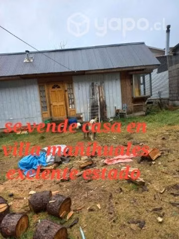 Se vende casa en villa mañihuales