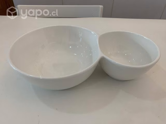 3 fuentes/ set para cocktail Cerámica Impecables - Imagen 4