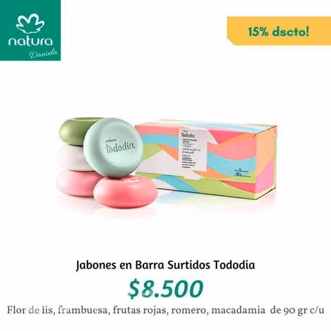 Jabones en Barra Surtidos Tododia