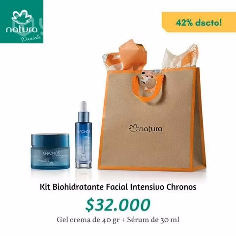 Kit Biohidratante Facial Intensivo Chronos