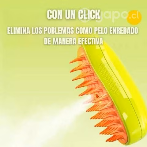 Cepillo de vapor para mascotas - viral de tiktok