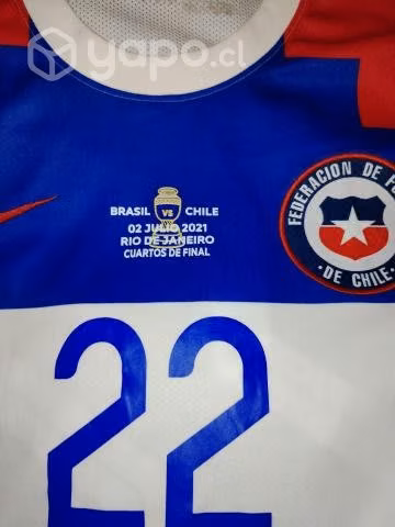 Camiseta de cancha selección chilena