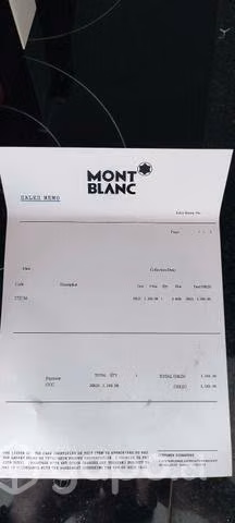 Mochila montblanc negra cuero - Imagen 4