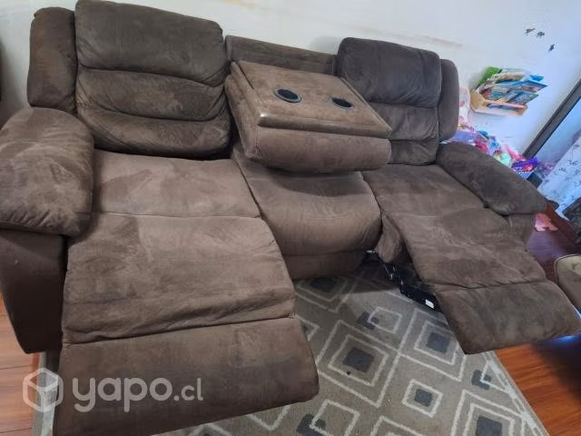 Sillon reclinable 3 cuerpos