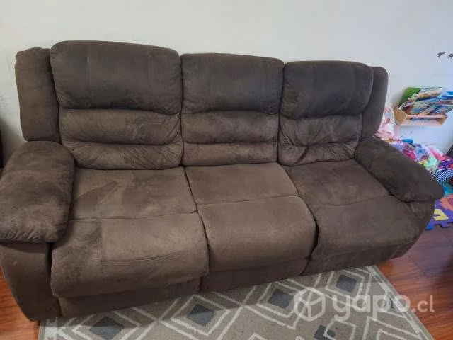 Sillon reclinable 3 cuerpos