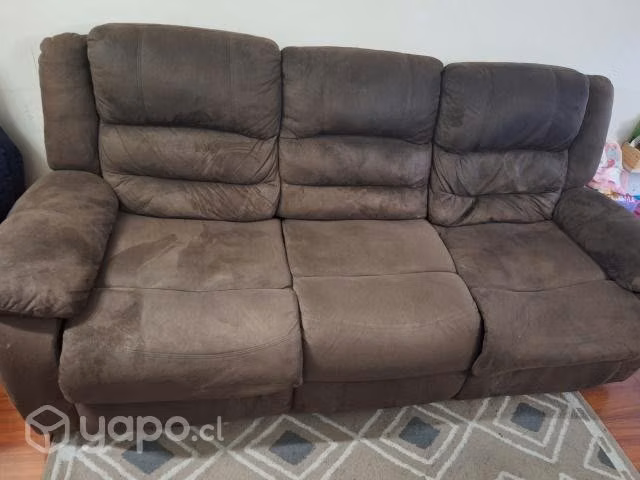 Sillon reclinable 3 cuerpos