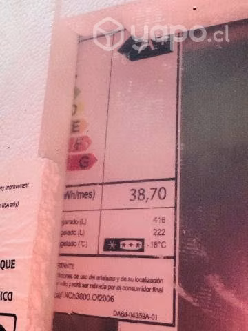 Refrigerador Samsung side by side