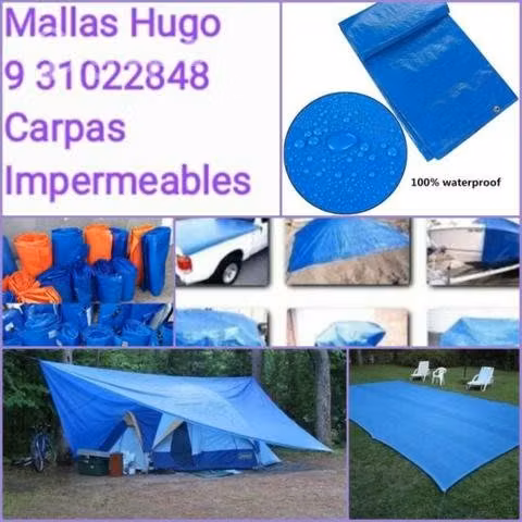 Carpas impermeables multiuso - Imagen 3