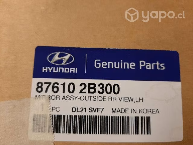 Espejo izquierdo HYUNDAI SANTA FE ORIGINAL