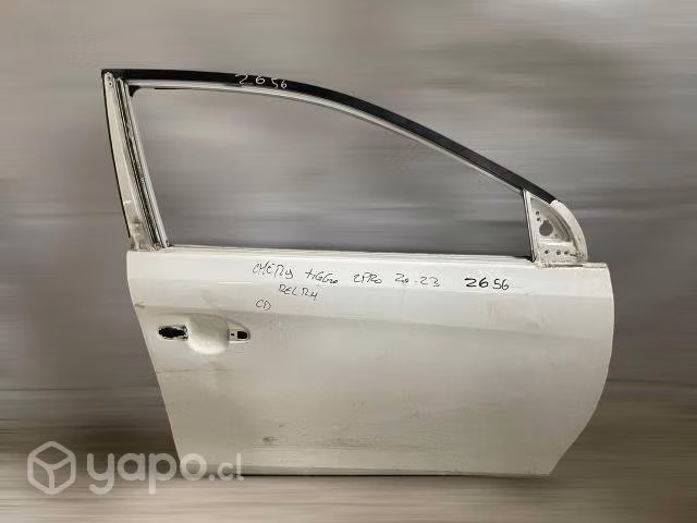 Puerta delantera rh chery tiggo 2pro 2020 2023