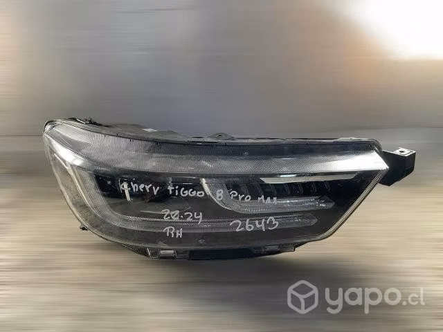 Foco optico rh chery tiggo 8 pro max 2023 2024