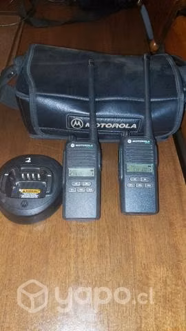 Radios motorola ep350 profesionales cargador