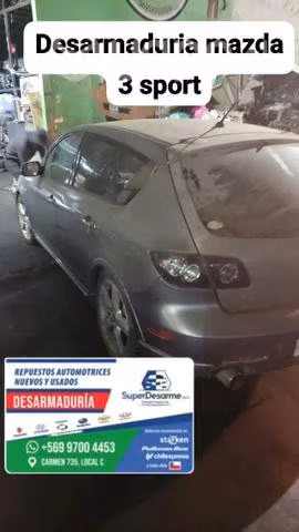 Puerta trasera derecha Mazda 3 Sports desarmaduría