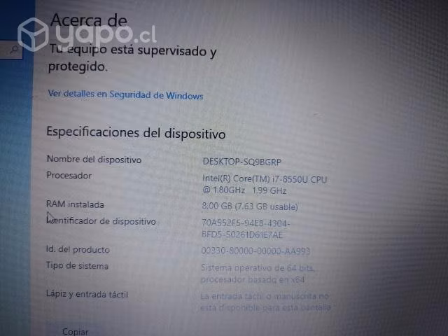 Lenovo x280 - Imagen 6