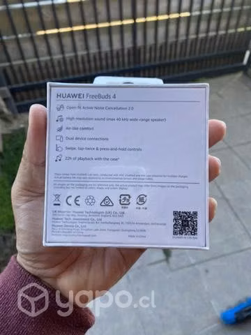 Huawei freebuds 4 nuevos y sellados blancos - Imagen 2