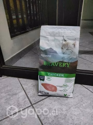 Oferta en Alimento Gato Bravery Kitten 2kg