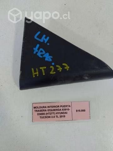 Moldura Interior Pta tras izq (HT277) Tucson 2019