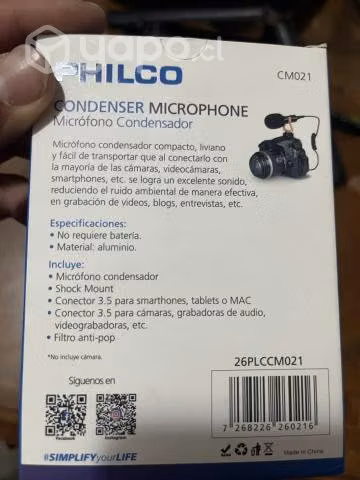 2 Micrófonos Condensador - Imagen 2