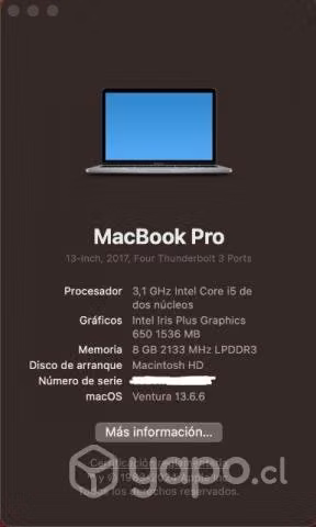 MacBook Pro 13 Touch Bar conversable - Imagen 4