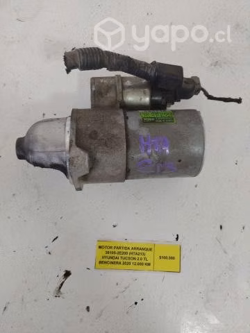 Motor Partida Arranque (HTA213) Hyundai Tucson 2.0