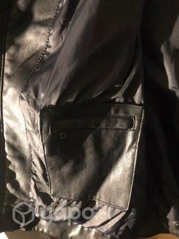 Chaqueta de Cuero Zara