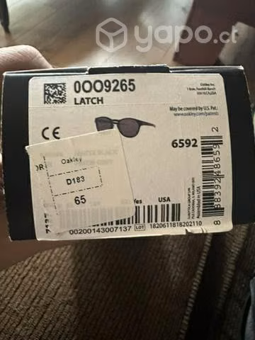 Lentes de sol marca oakley Latch matte black
